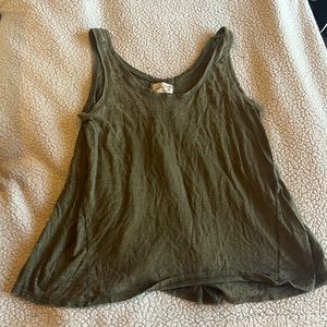 Green tank. Runs slightly oversized.